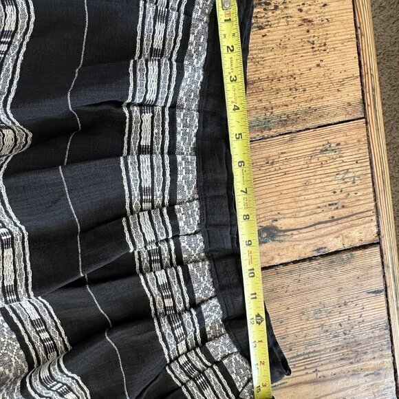 Vintage‎ Black and White Patterned Skirt - Picture 7 of 7